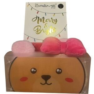 Make up headband with 5 crème facemasks